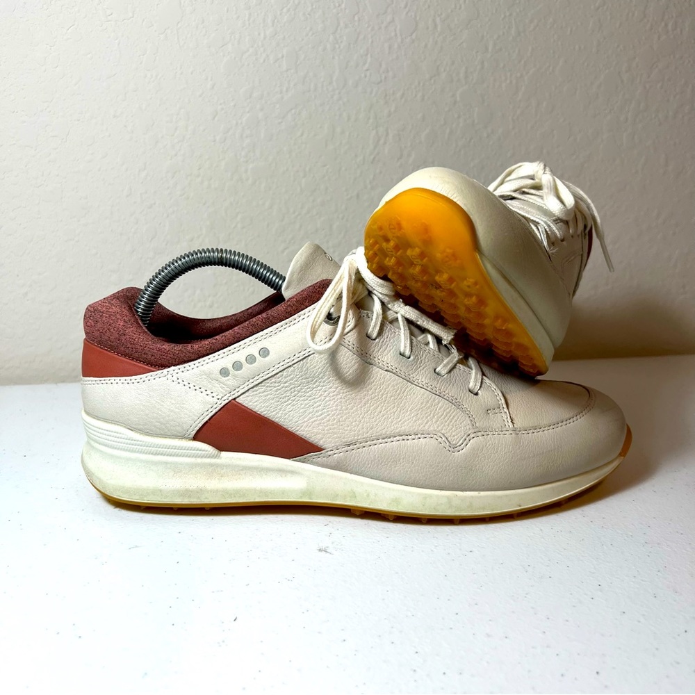 Ecco Women’s Golf Shoes Street Retro Spikeless Shadow White US 10-10.5  EU 41